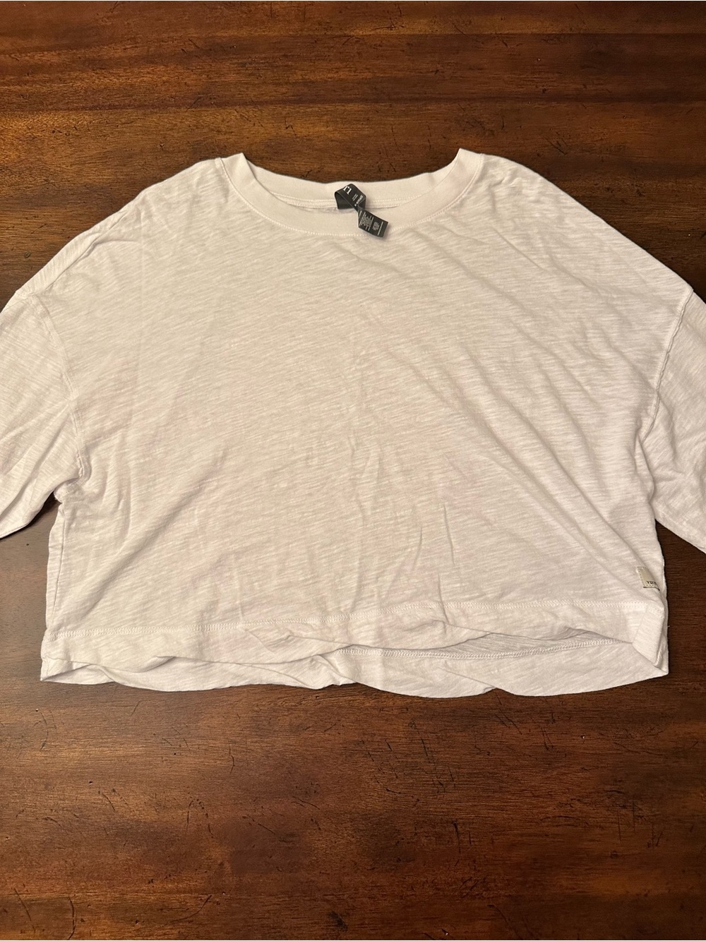 Sundown Long Sleeve Tee - White - XS